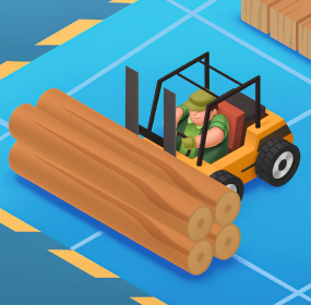 Idle Lumber Inc game artwork