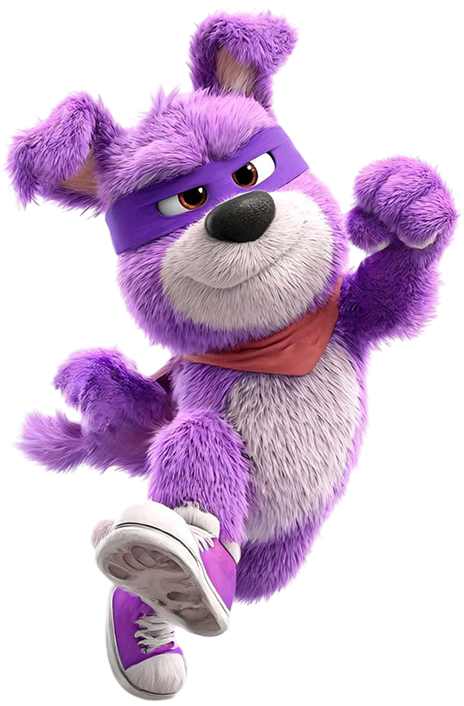 A friendly purple mascot from YavikDrenorMornex
